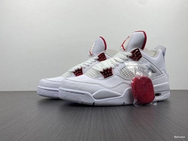 Cheap BK Jordan Elegant Metallic Red 4 Retro CT8527- 3958 1026